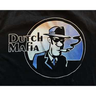 Dutch Mafia Dutch Bros. Coffee T-Shirt, Black Size