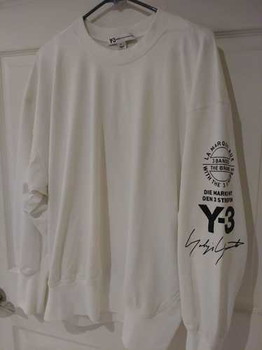 Adidas × Y-3 × Yohji Yamamoto Y-3 Stacked Logo Swe