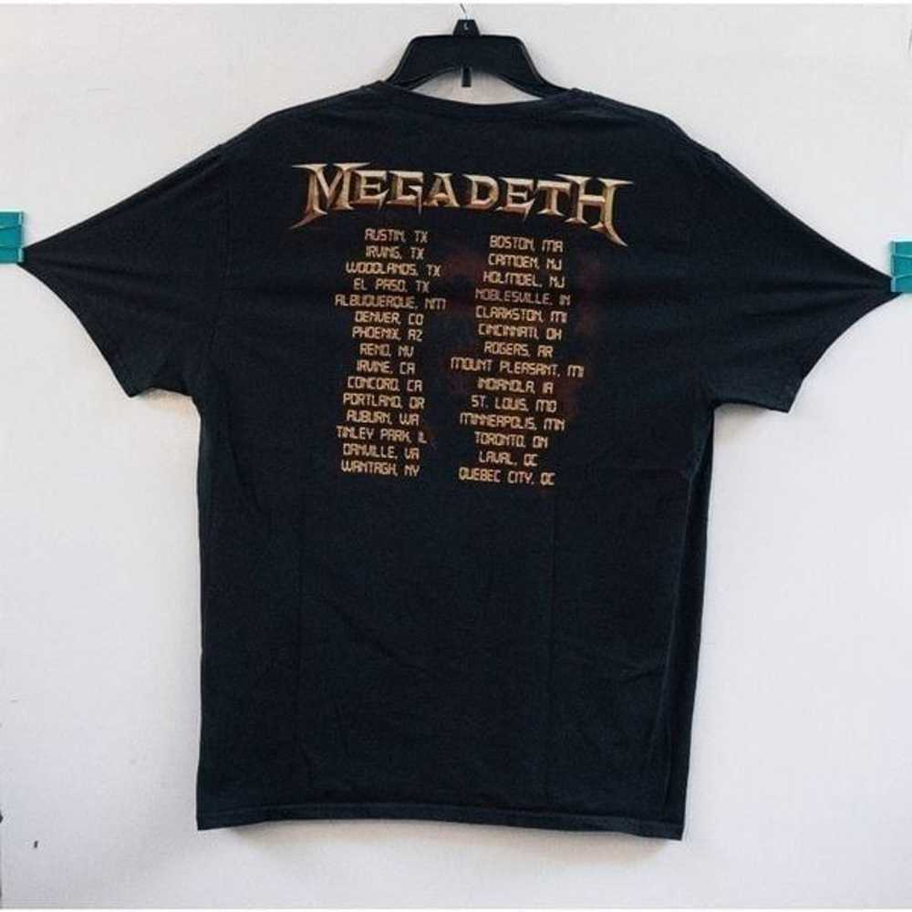 Megadeth Tour Men's Fighter Pilot Short Sleeve T-… - image 6
