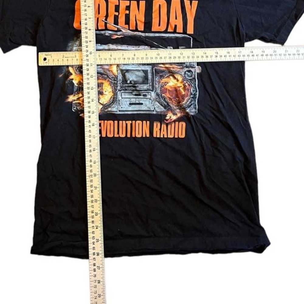 Green Day Band shirt Revolution Radio 2016 size s… - image 3