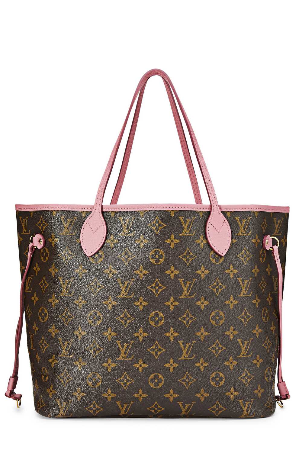 Pink Monogram Canvas Ikat Flower Neverfull MM - image 4