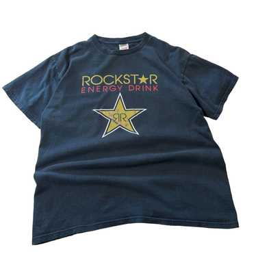 Vintage y2k grunge rockstar shirt size large - image 1