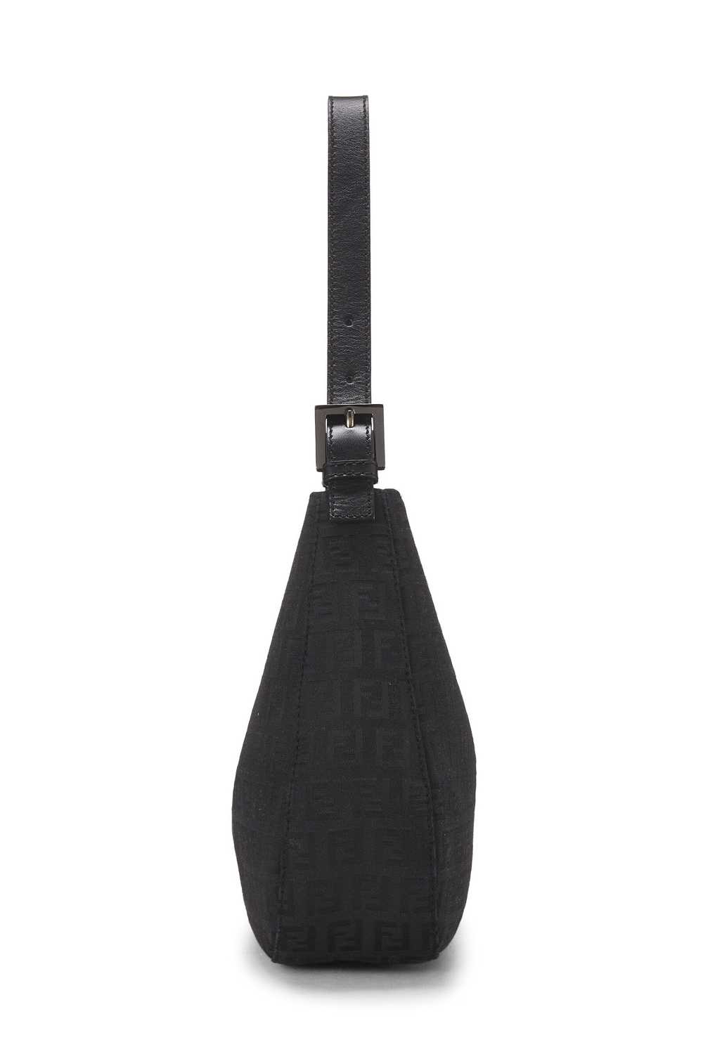 Black Zucchino Canvas Shoulder Bag - image 3