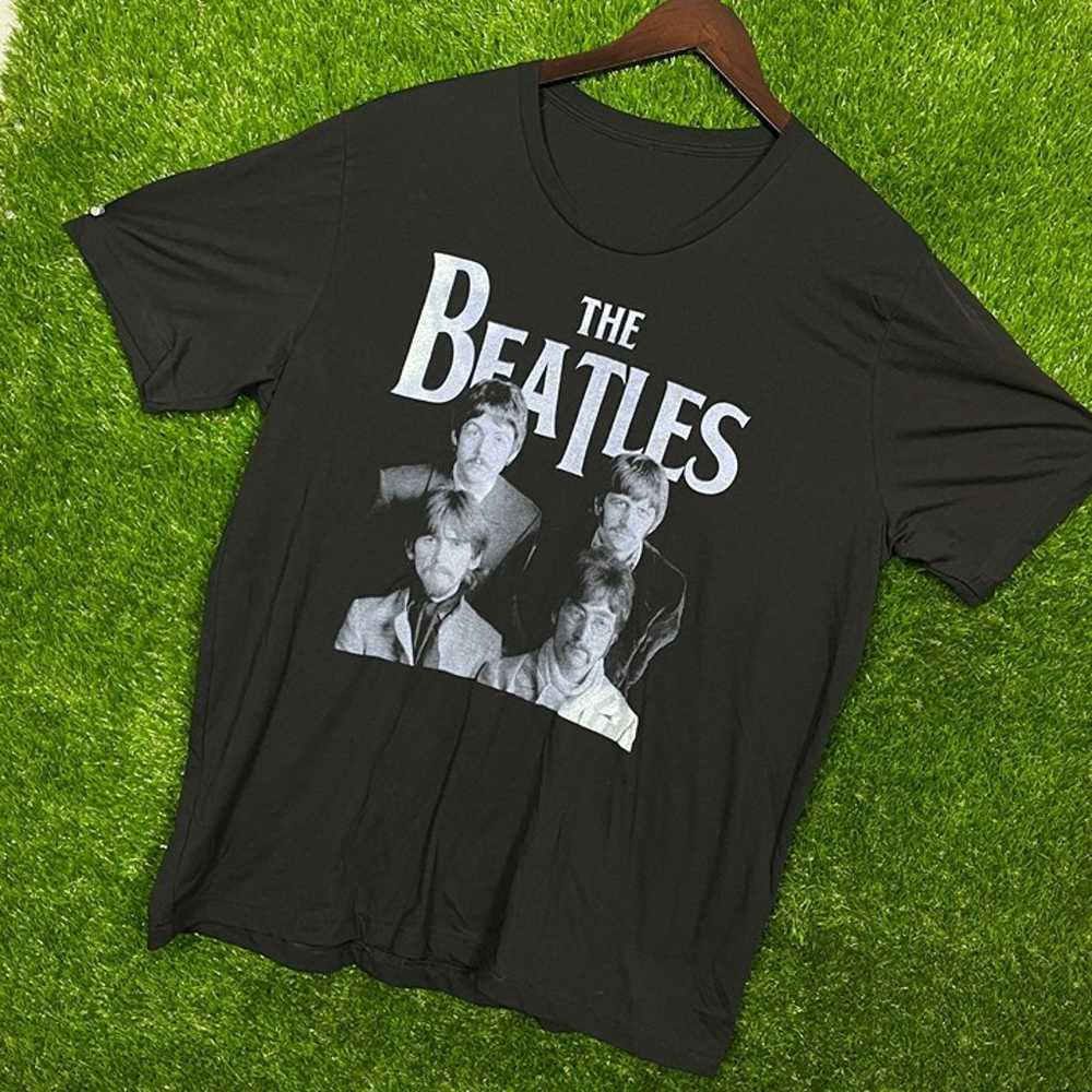Vintage The Beatles band T-shirt size XL - image 3