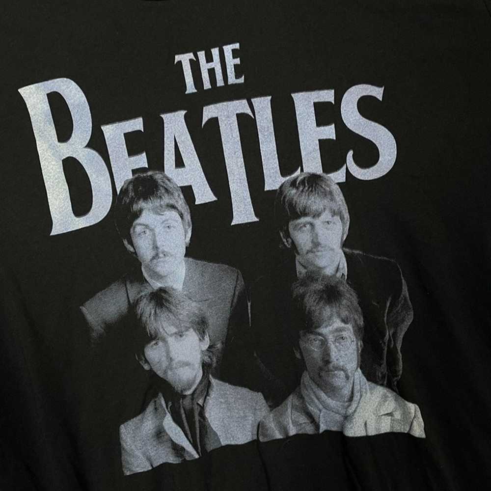 Vintage The Beatles band T-shirt size XL - image 4
