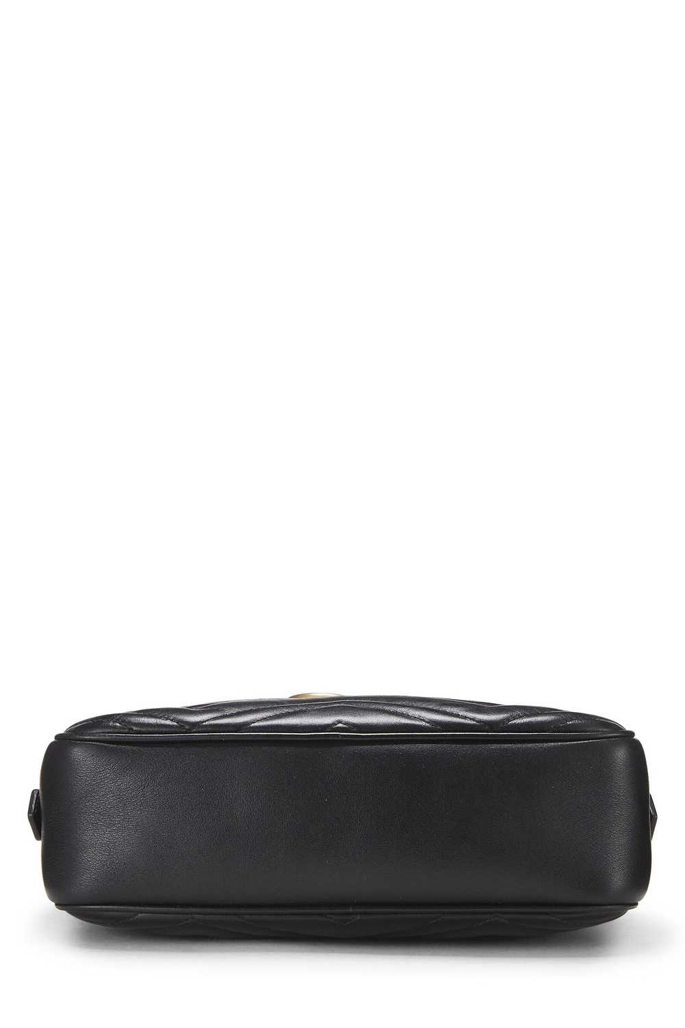 Black Leather GG Marmont Crossbody Small - image 5