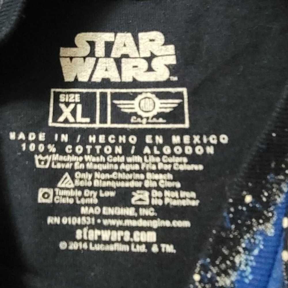 LUCASFILMS Star Wars Men's Glow in the Dark Shirt… - image 2