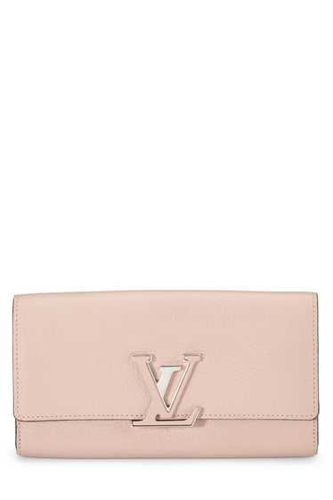 Pink Taurillon Leather Capucines Wallet - image 1