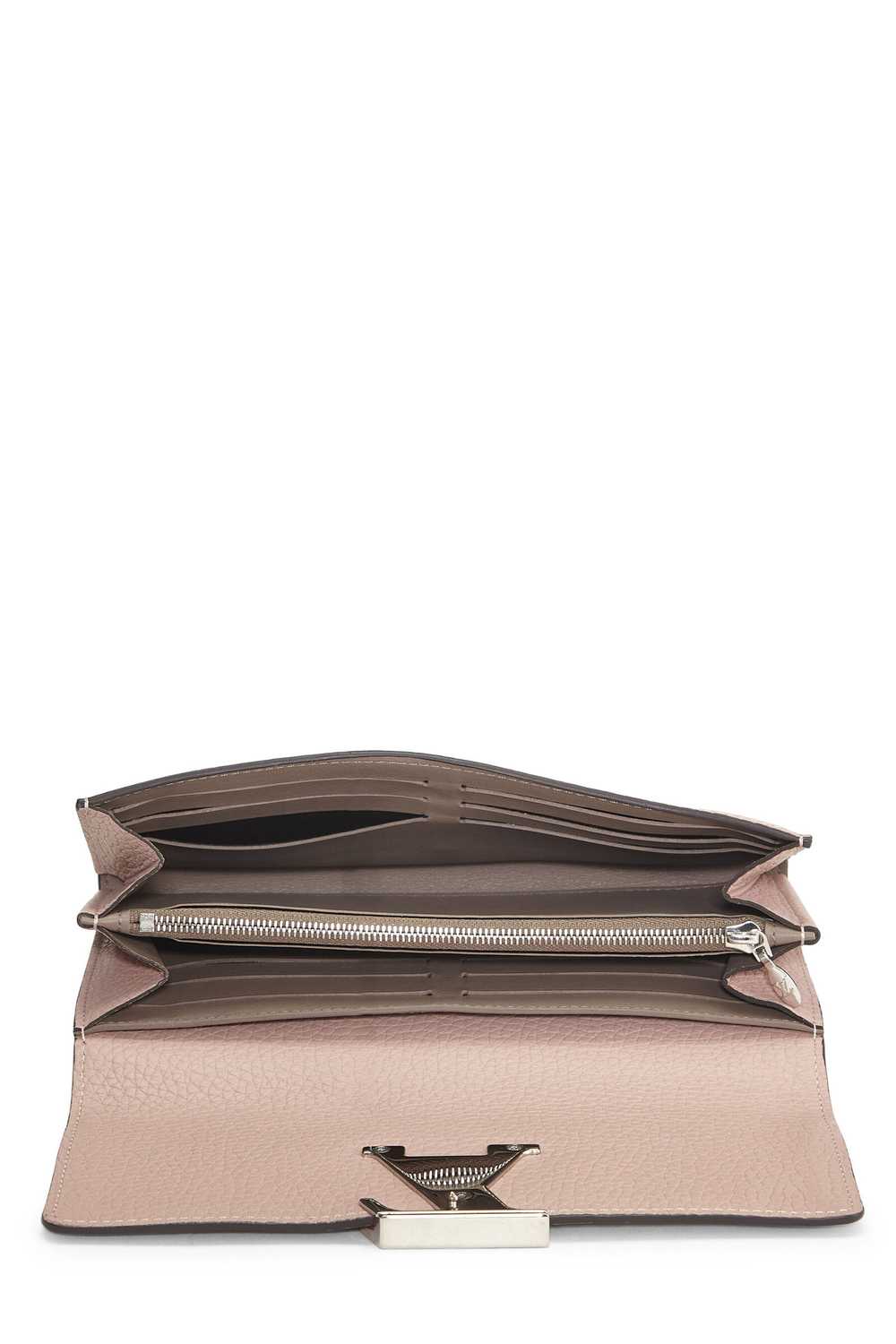 Pink Taurillon Leather Capucines Wallet - image 4