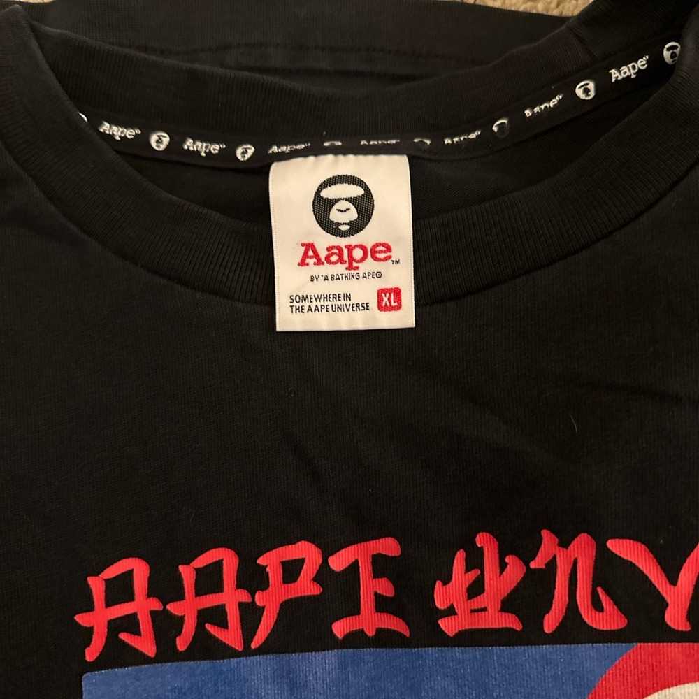 AAPE By A Bathing Ape Graphic Tee Shirt - image 5