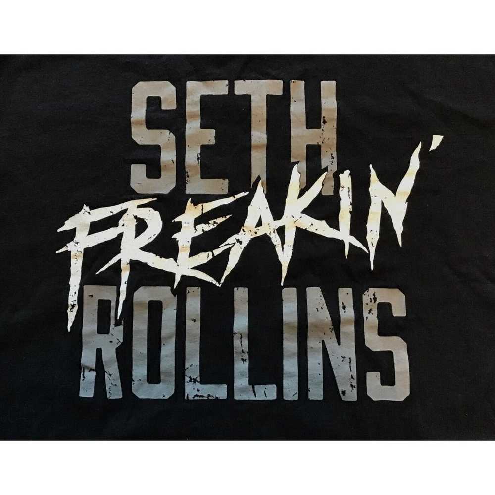 Seth Freakin’ Rollins T-Shirt, Black, Size XL - image 1