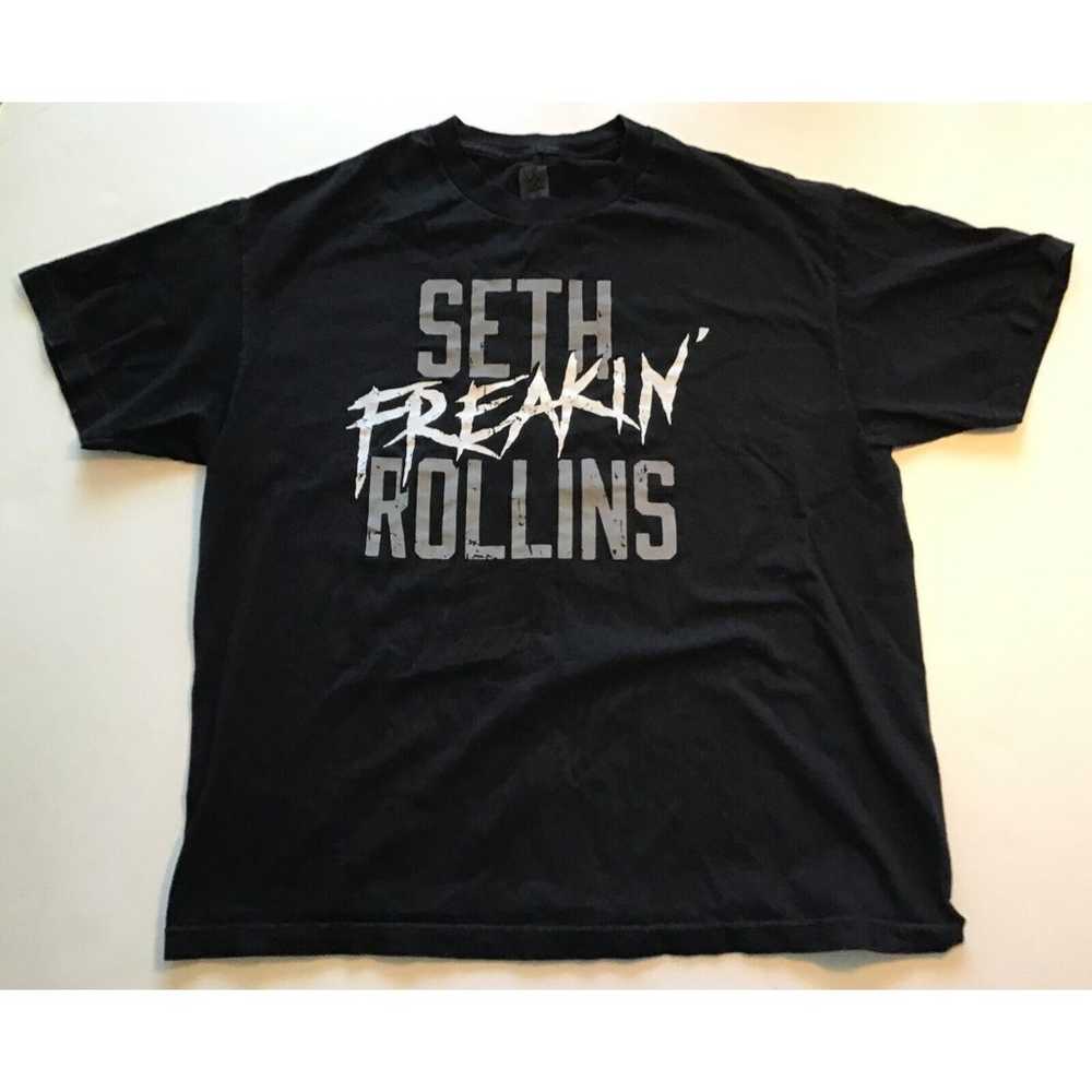 Seth Freakin’ Rollins T-Shirt, Black, Size XL - image 2