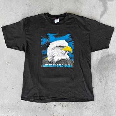 Vintage 90s American Bald Eagle Nature T Shirt
