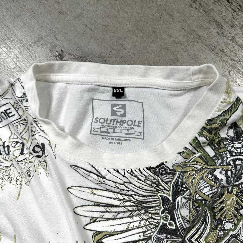 Cyber Y2K SouthPole graphic t-shirt - image 3