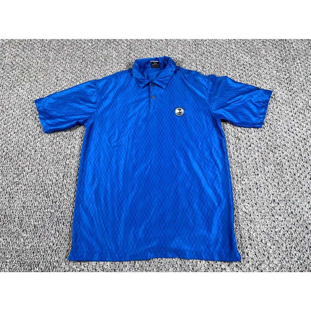 Nike Nike Golf Polo Shirt Adult Medium Blue Diamo… - image 1