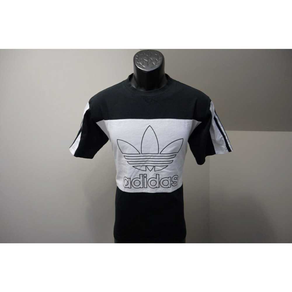 Adidas Adidas Tee Shirt Black Vintage Style Cotto… - image 2