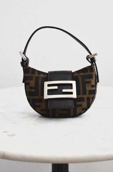 Fendi Zucca Micro Mini Croissant