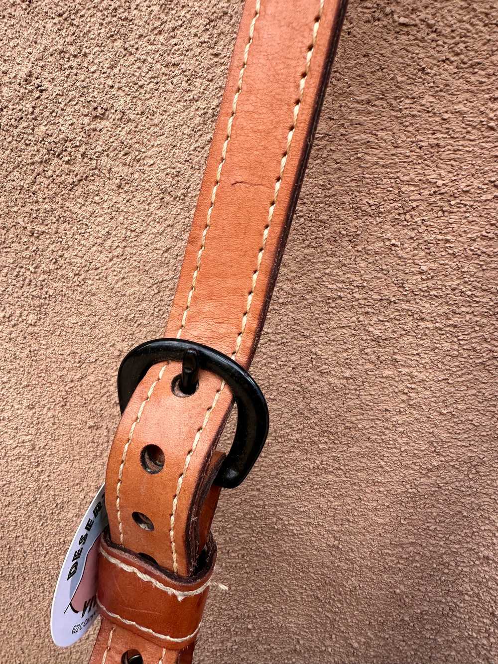 Santa Fe Leather Goods Handmade Saddle Purse - image 3