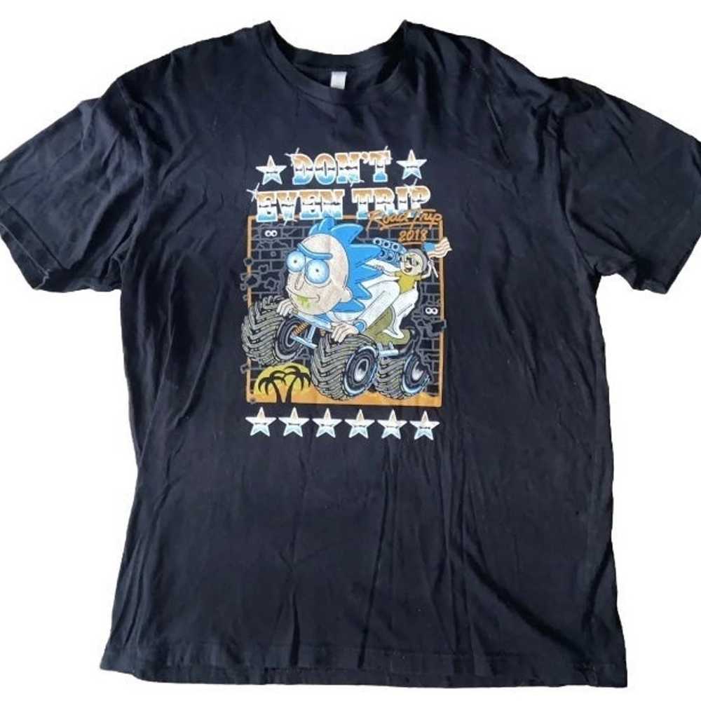 Rick and Morty Road Trip 2018 shirt XL - image 1