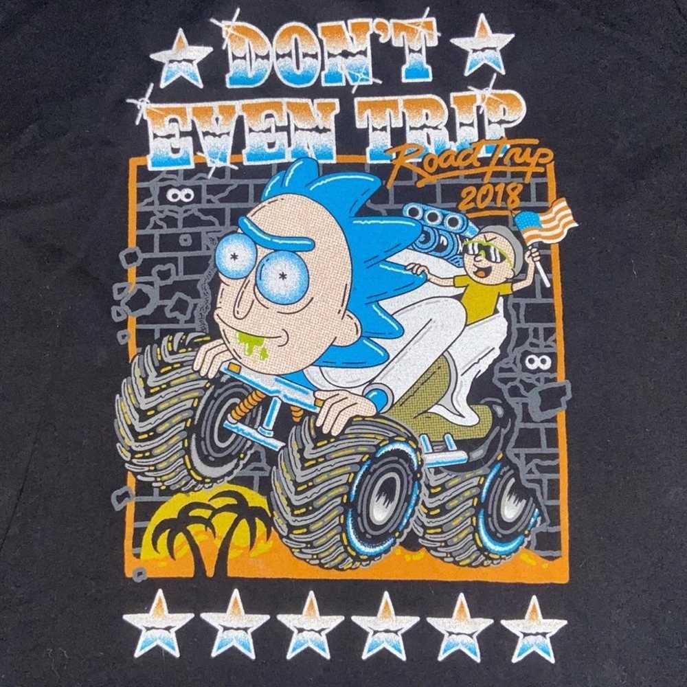 Rick and Morty Road Trip 2018 shirt XL - image 2