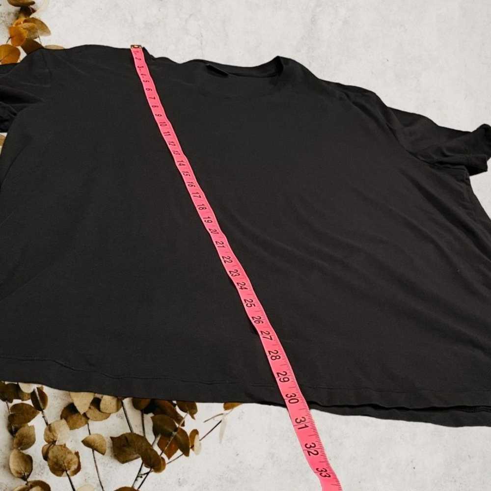 Onia Men’s Black V Neck Cotton T-Shirt Size XL - image 6