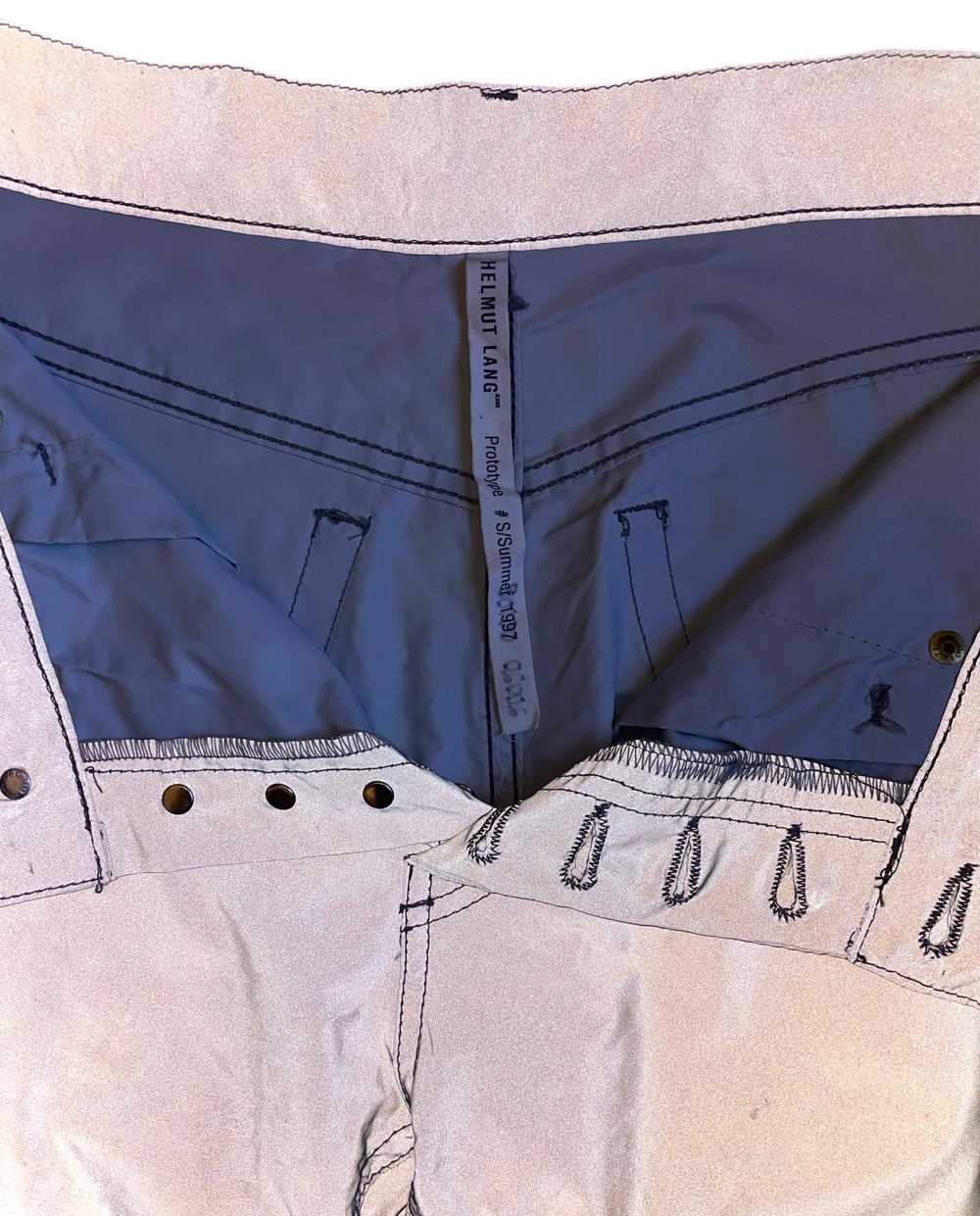 S/S 1997 Helmut Lang Reflective Pants - image 5