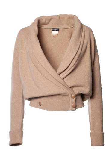 Product Details Chanel Beige Cashmere Crossover Ca