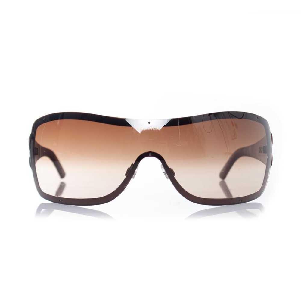 Product Details Chanel Brown Shield Sunglasses - image 2