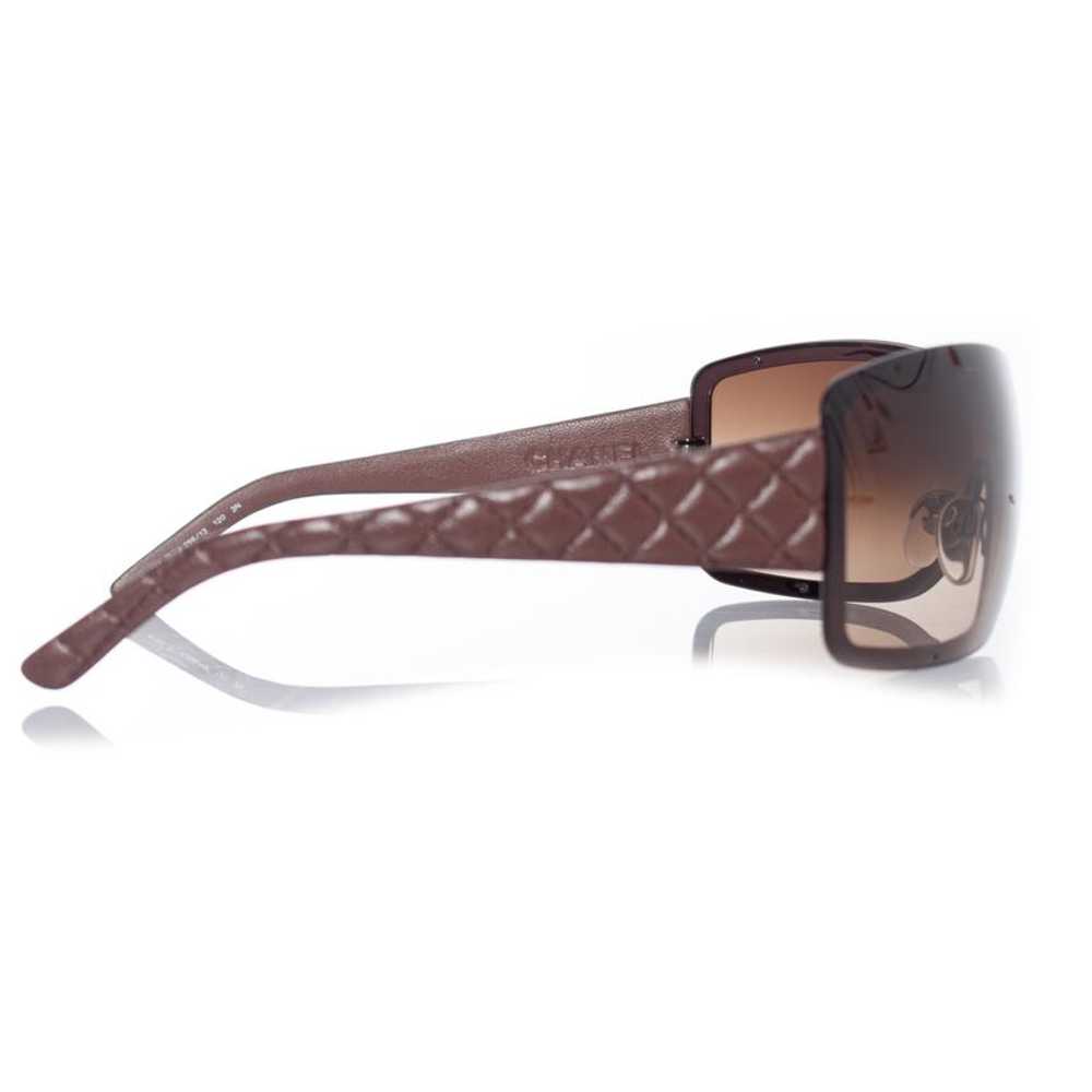Product Details Chanel Brown Shield Sunglasses - image 3