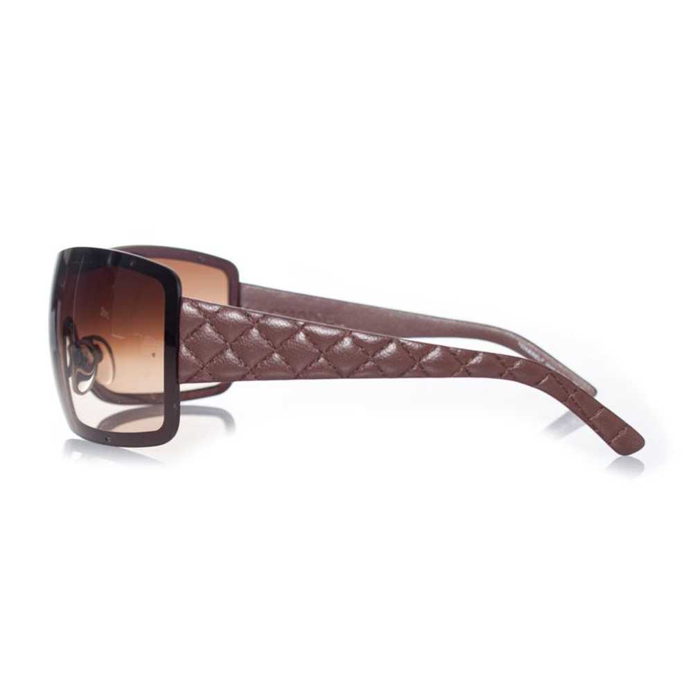 Product Details Chanel Brown Shield Sunglasses - image 5