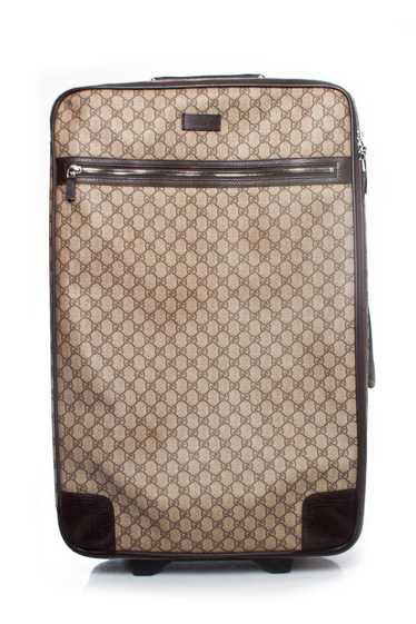 Product Details Gucci Brown GG Canvas Suitcase