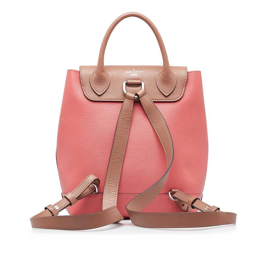 Product Details Louis Vuitton Pink Lockme Backpack - image 3