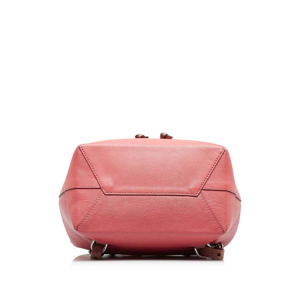 Product Details Louis Vuitton Pink Lockme Backpack - image 4