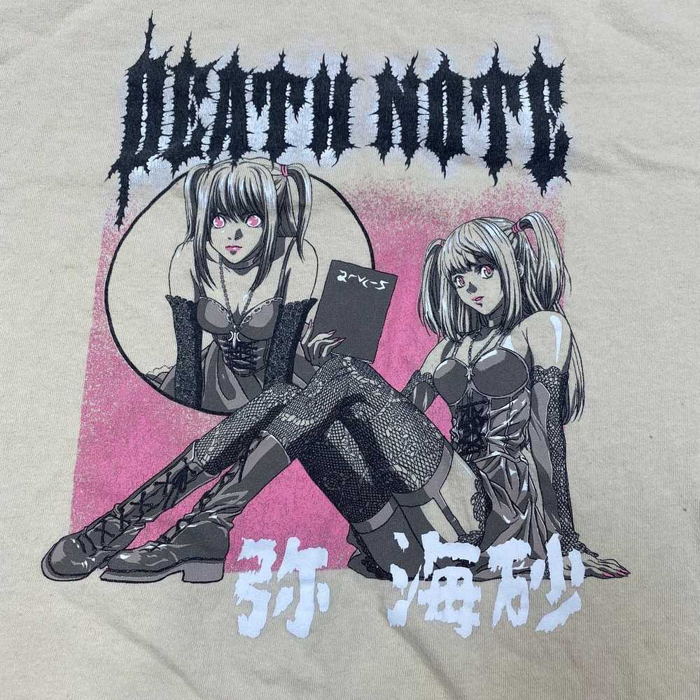 Death Note Misa Amane Anime T Shirt Ripple Juncti… - image 2