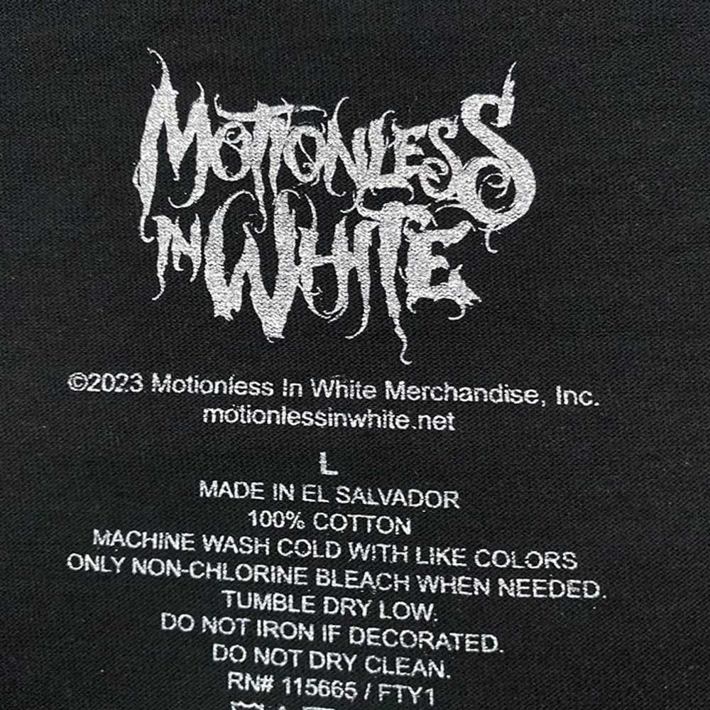 Motionless in white creatures T-shirt size large - image 4