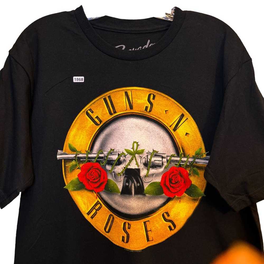 Bravado Guns N Roses Graphic Band Tee  Floral Tre… - image 3