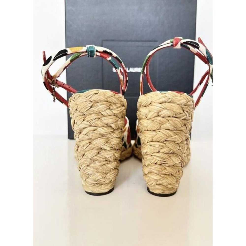 Saint Laurent Cloth sandal - image 8