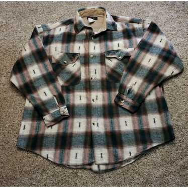 Rusty Vintage Rusty Flannel Shirt Large Mens Mult… - image 1