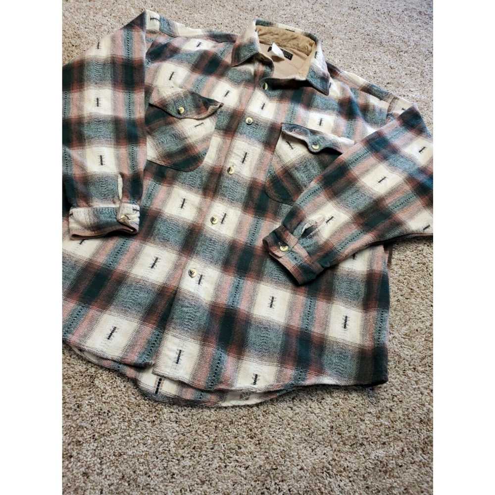 Rusty Vintage Rusty Flannel Shirt Large Mens Mult… - image 2