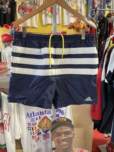 Adidas 90’s Vintage Adidas Striped Swim Trunks