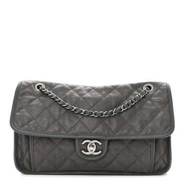 CHANEL Caviar Quilted Large French Riviera Flap D… - image 1
