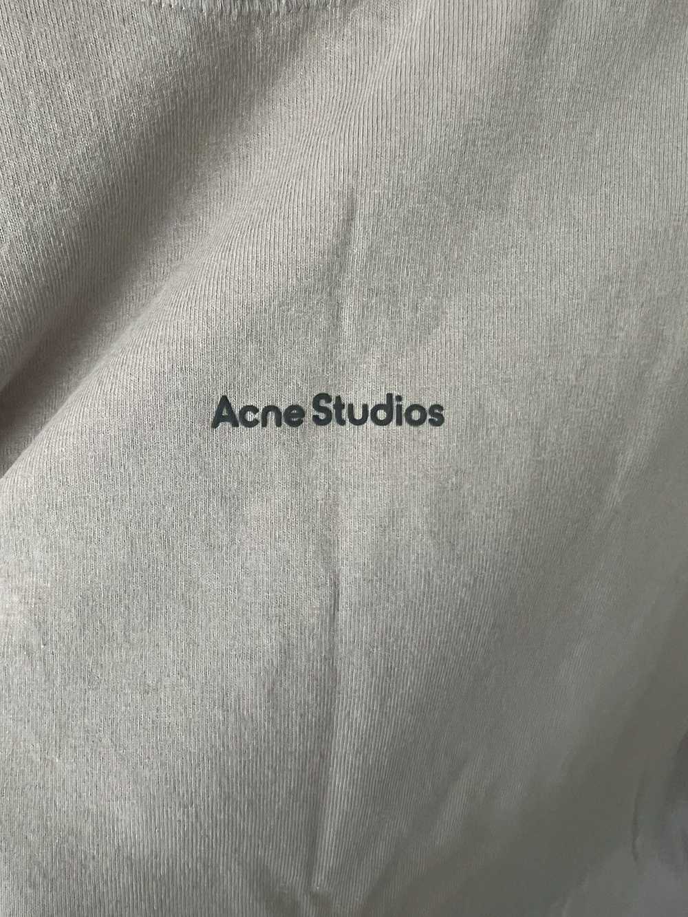 Acne Studios Long Sleeve Logo Stamp T Shirt - image 3