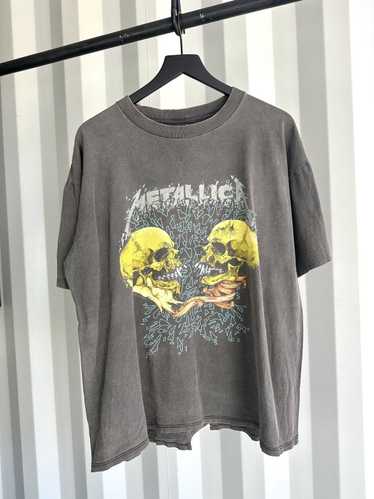 Band Tees × Metallica × Vintage Perfectly Faded Di
