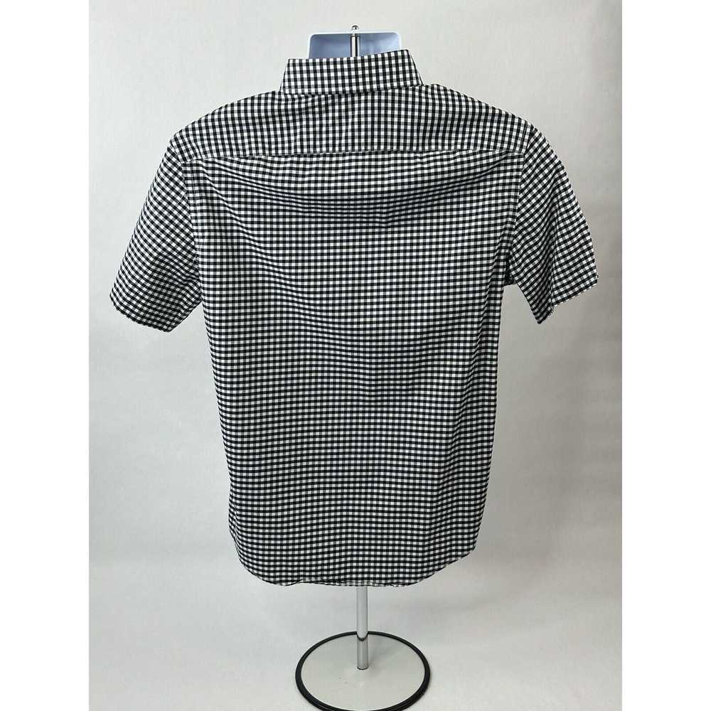 UNTUCKit UNTUCKit Shirt Mens Small Slim Fit Black… - image 3