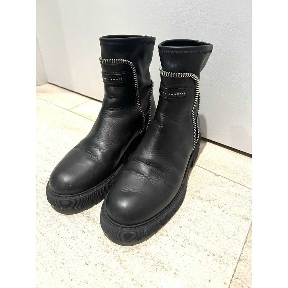 Giuseppe Zanotti Leather boots - image 3