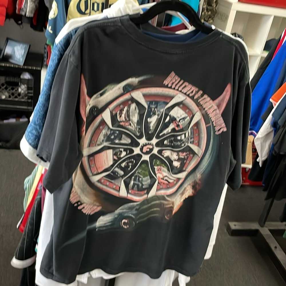 Men’s Casper MASI Dodge Hellcat Rare Shirt used S… - image 7