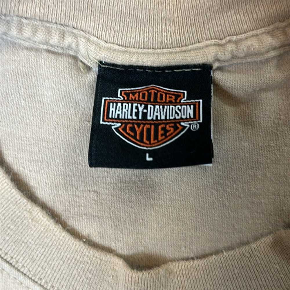 Y2K Harley Davidson T-Shirt Signed Willie 2002 - image 5