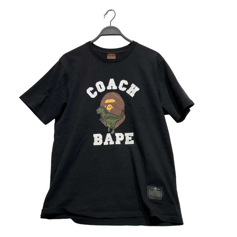BAPE/COACH/T-Shirt/L/Cotton/BLK/Graphic/Rexy Tee - image 1
