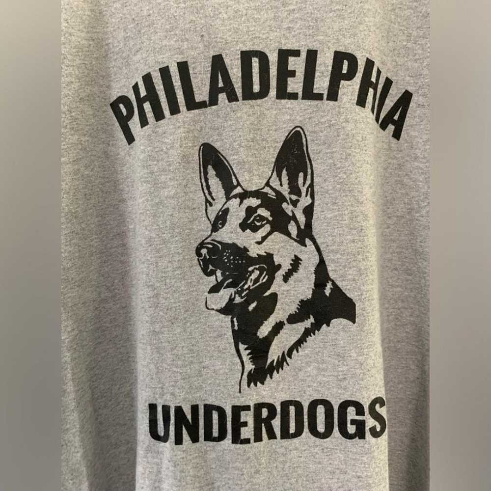Gildan Philadelphia Under Dogs Eagles Graphic T-s… - image 4