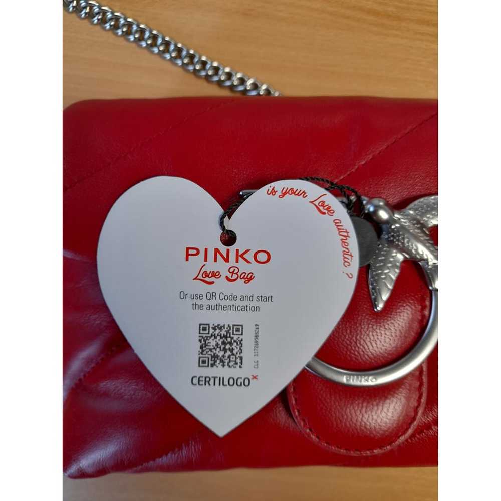 Pinko Love Bag leather crossbody bag - image 8